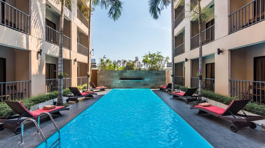 The Cottage Suvarnabhumi Bangkok с бассейном у аэропорта