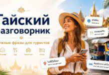 Тайский разговорник для туристов — полезные фразы для поездки в Таиланд