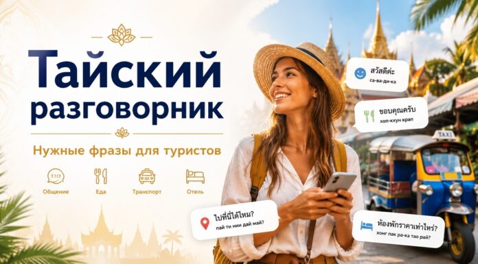 Тайский разговорник для туристов: самые нужные фразы в поездке Тайский разговорник для туристов — полезные фразы для поездки в Таиланд